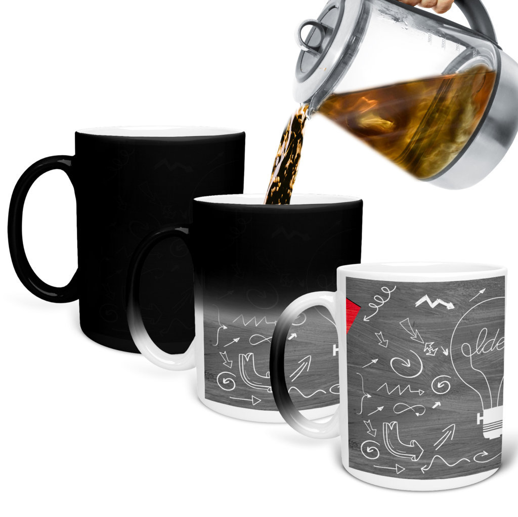 Printed Ceramic Coffee Mug | New Ideas | 325 Ml 